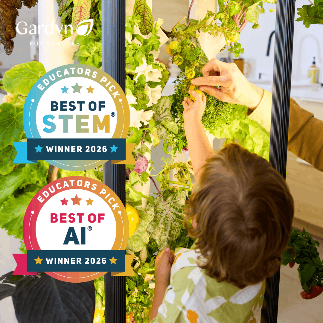 Gardyn and Kelby win two Educators Pick Best of STEM 2026 awards