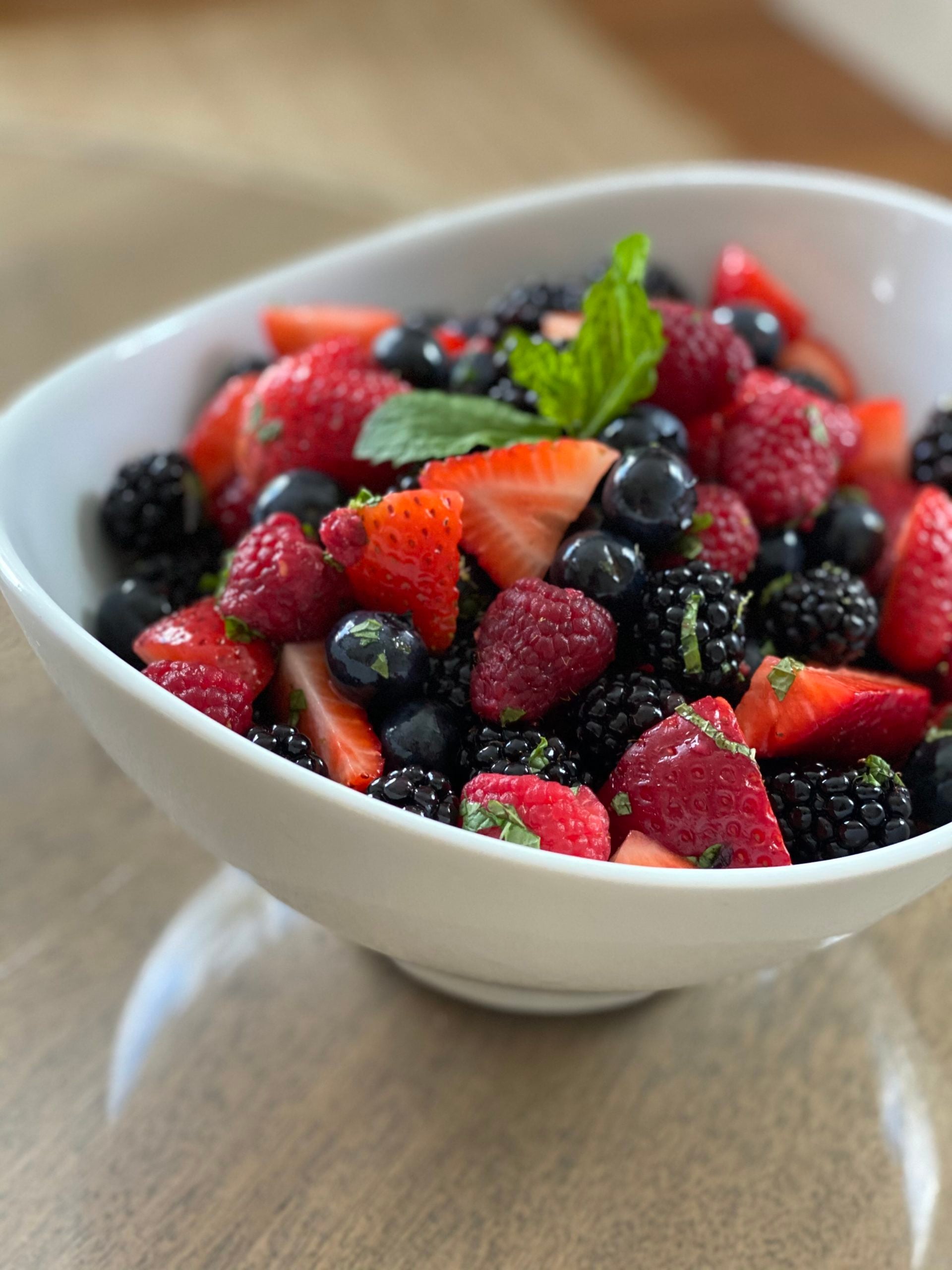 Herb-Infused Berry Salad