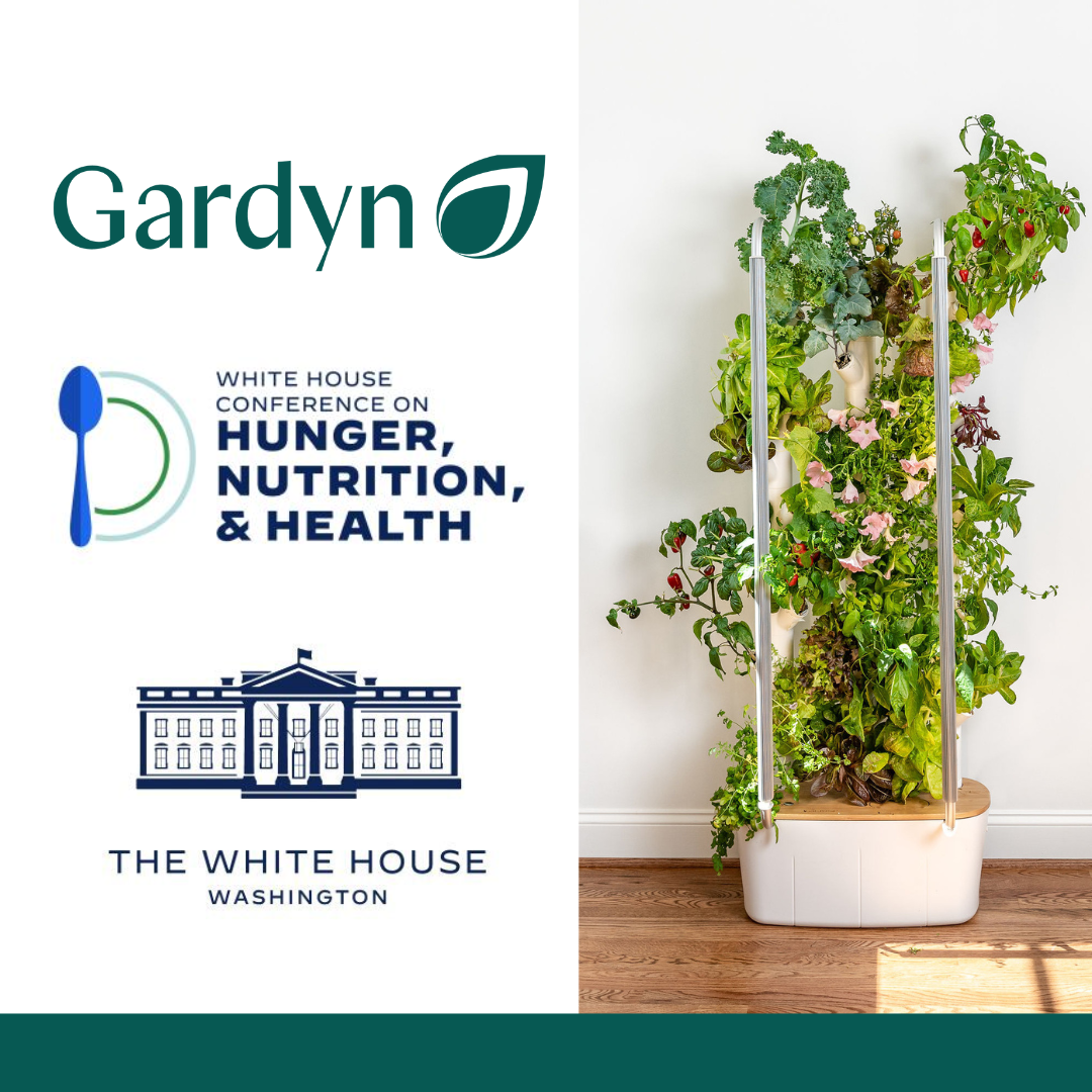 Gardyn is On Display at The White House Conference on Hunger, Nutrition, and Health