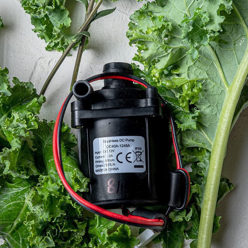 Gardyn submersible water pump - circulates nutrient solution through system