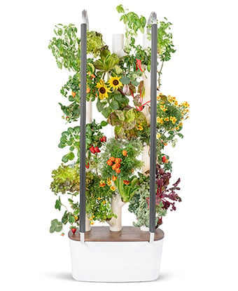 Effective Vertical Gardens: Stack-A-Pot - The Owner-Builder Network