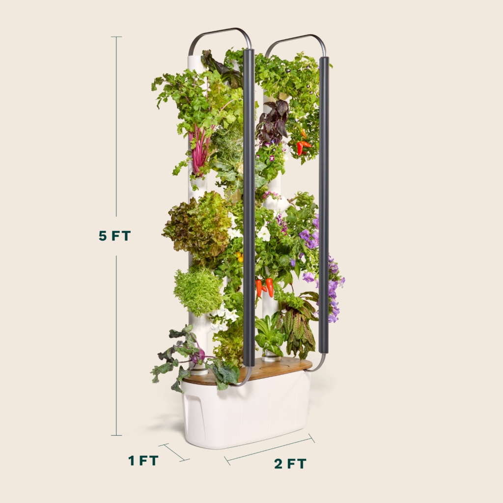 Gardyn 4.0: Hydroponic Indoor Garden System, Growing Vegetables, Herbs &  Flowers